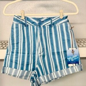 NWT Show Me Your Mumu Chloe Shorts Sydney Stripe Size‎ S